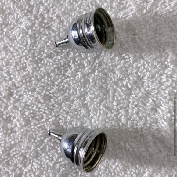 Vintage Cut Crystal  Salt & Pepper Shakers - Picture 7 of 11